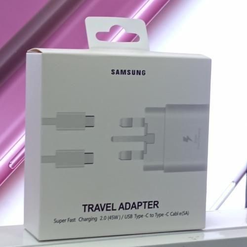 product_image_name-Generic-Samsung NOTE 20 . Fast Charger 25W. USB Type C To C Cable. White-1