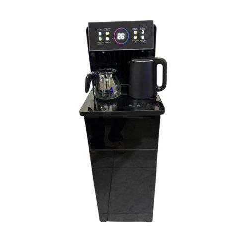 product_image_name-ElectroMate-bottom load hot and cold multifunctional water dispenser with coffee maker - black -1