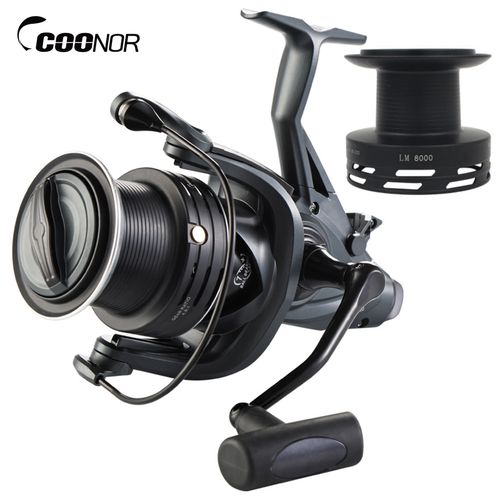 Coonor 4.9:1 Carp Spinning Reel 15kg Brake Force Dual Brake @ Best