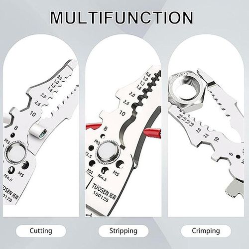product_image_name-Generic-7-in-1 Multi-Tool Wire Stripper, Professional Electrician Pliers for Wire Stripping, Crimping, Cutting, Screwing & Terminal Crimping, Ideal for Home, Auto, Electrical Repair-3