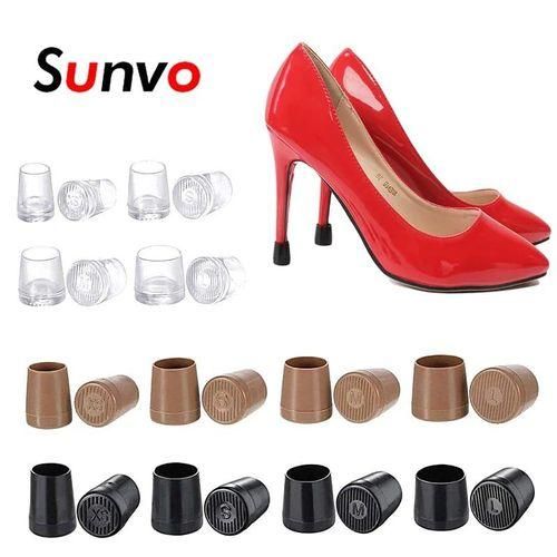 12pairs High Heel Protectors & Heel Repair Caps,non-slip Heel Caps For High  Heels For Silent Office And Outdoor Wedding Grass | Fruugo NO