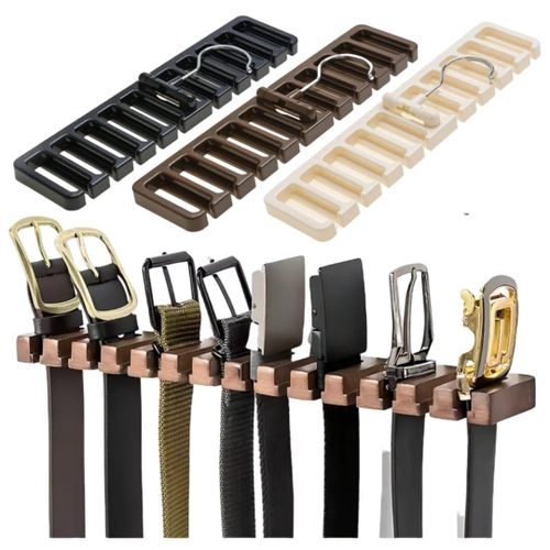 product_image_name-Generic-Multi Functional Plastic Fancy Belt Scarf Tie Home Storage Artifact Hanger-6