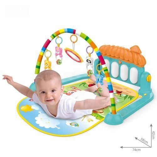 Baby Gym Jungle Musical Play Mats For Floor, Kick And Play Piano