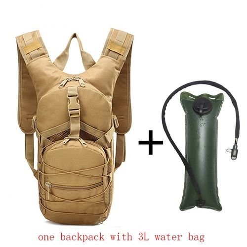 Back Camel 3L Water Bladder Hydration Backpack Pack Outdoor Hiking