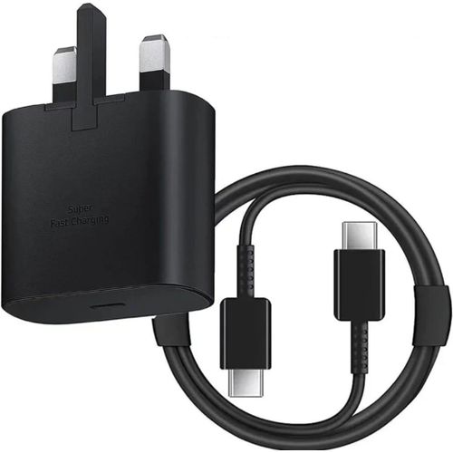 product_image_name-Samsung-25W Super Fast Charger Adapter With C to C Cable For All Type C Galaxy A16, A06, A26, A36, A56, A15, A14, A05S, A24, A25, A35, A54, A55 Phones/ Devices-5