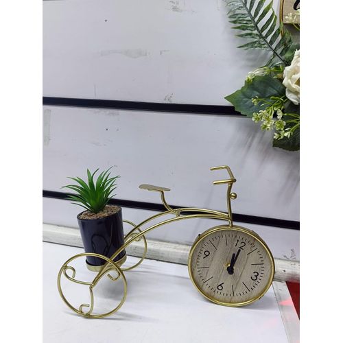 product_image_name-Generic-Vintage Bicycle Desk  Clock  Decorative Design -2