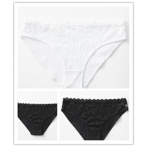 3Pcs/Set Women's Solid Underwear Female Low Rise Seamless Panties