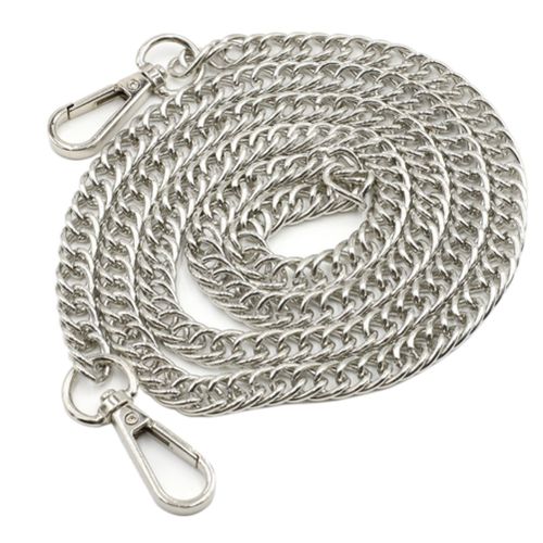 120CM Handbag Metal Chains Bags DIY Purse Chains Belt -Hardware Handbag  Accessory Metal Alloy Bag Chain Strap for Women Bags Belt Straps