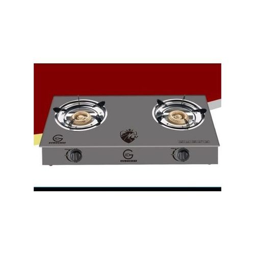 Eurochef Table Top Gas Cooker,2 BURNER WITH A STRONG GLASS Best Price