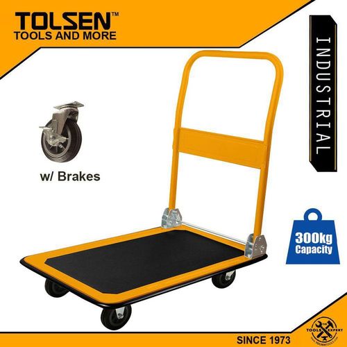 product_image_name-Tolsen-Foldable Hand Trolley Foldable Hand Truck Heavy Duty Platform Hand Truck-3
