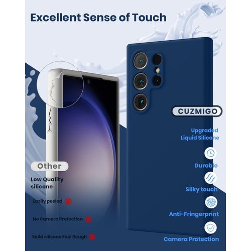 product_image_name-Generic-Silicone case cover for Samsung Galaxy S23 Ultra-4