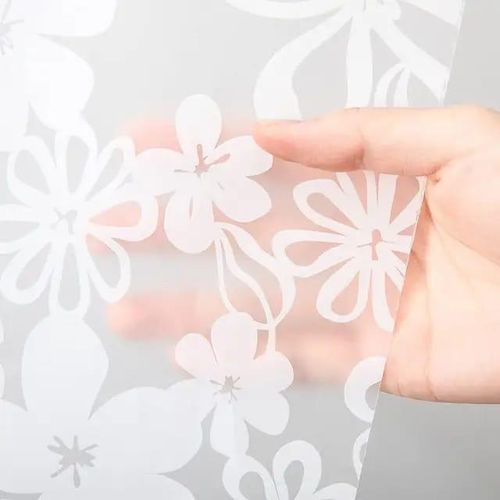 product_image_name-Generic-Semi transparent Bath shower Curtains waterproof bathroom flowers design-2