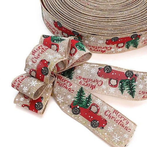 product_image_name-Generic-5 meters Christmas themed ribbon-3