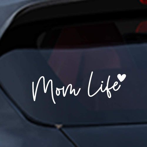 Mom life deals window decal