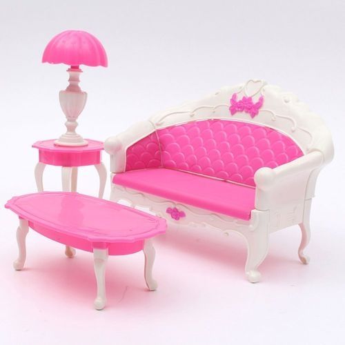 Generic 6PCS Pink Furniture Living Room Parlour Sofa Set ...