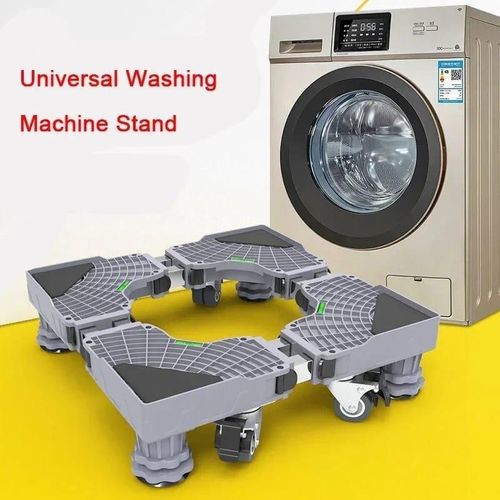 product_image_name-Strong-Heavy Duty Adjustable Washing Machine Stand/ Fridge Stand-2