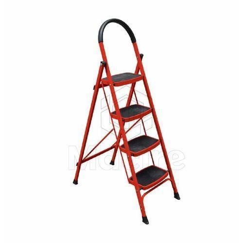 product_image_name-Generic-4 Step Ladder Steel Ladder Foldable and Portable-1