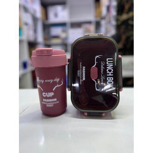 product_image_name-Generic-2pcs / Set Lunch Box & Tumbler Bottle-2