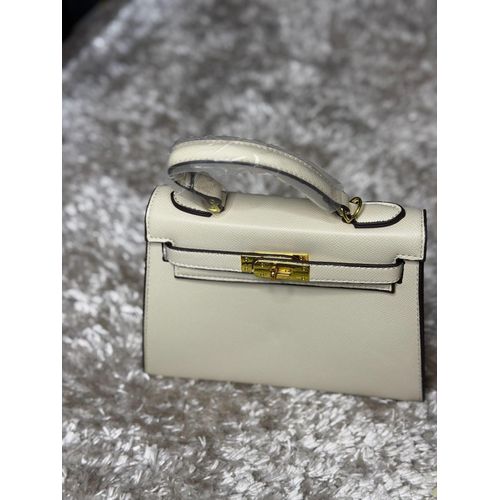 product_image_name-Generic-Women's Luxury Structured Top-Handle Mini Handbag with Gold-Tone Lock-4