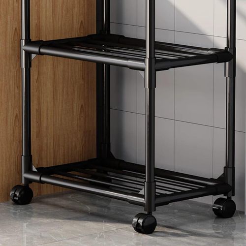 product_image_name-Generic-Multipurpose Kitchen Storage Rack with Wheels-3