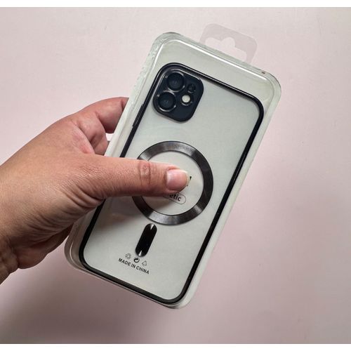 product_image_name-Apple-Case/Cover for iPhone 11, Clear Electroplated Slim Phone Case for iPhone 11 (6.1 inch) with Camera Protection, Shockproof Case for iPhone 11 (6.1 inch)-1