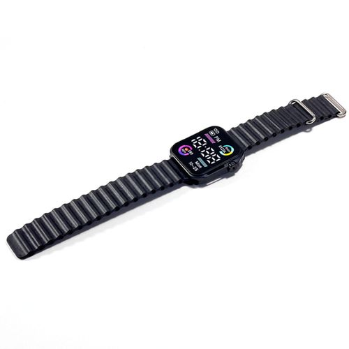 Generic Silicone Wristband Watch Smartfit Dual Color Led Smartwatch Fitness Black Best Price Online Jumia Kenya