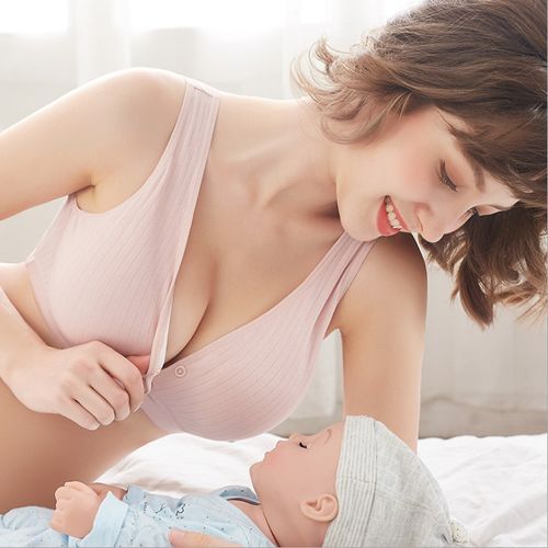 Fashion Maternity Nursing Bras Front Buckle Breastfeeding Bras For