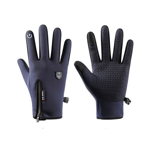 Generic As Waterproof Fishing Gloves Winter Fall Full Fing @ Best