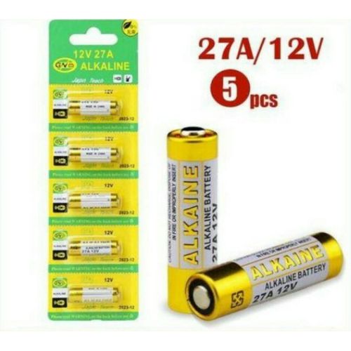 product_image_name-Generic-Gn 5Pcs 12V 27A Alkaline Battery 12 Volt Batteries 21/23 E23A-1