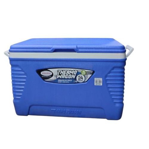 Generic 25L Portable Cooler Box - White Insulated Ice Chest