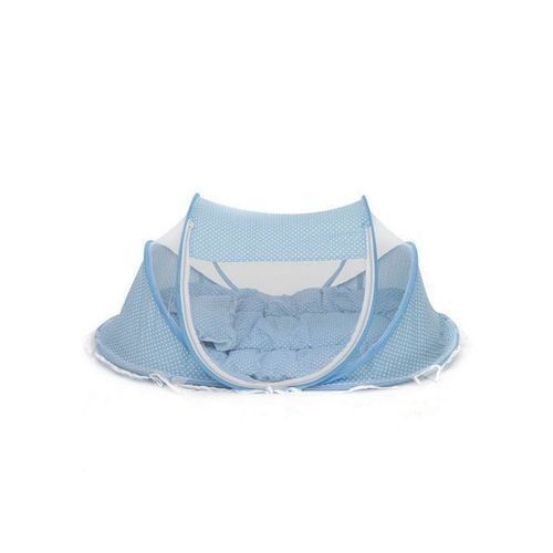 product_image_name-Generic-Baby Collection Baby travel Cot Mosquito Net - Sky Blue-1