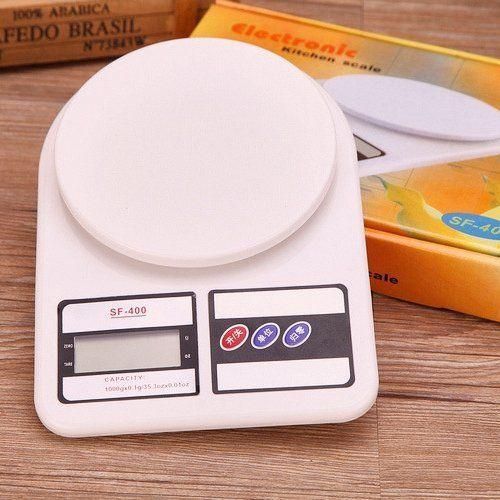 product_image_name-Generic-SF-400 Digital Kitchen Scale 10kg High Precision Electronic Weighing Scale LCD Tare Function Multi Unit Food Coffee Baking Compact Portable-2