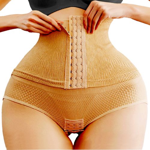 Women Firm Tummy Control Butt Lifter Shapewear High Waist Trainer Body  Shaper Shorts Thigh Slim Girdle Panties with Hook - China Waist Trainer and Tummy  Control price