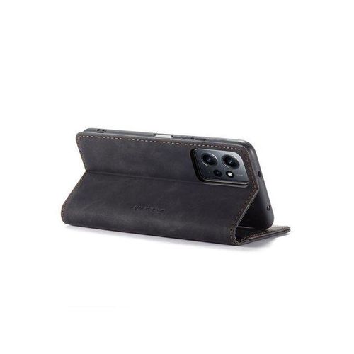 product_image_name-Caseme-For Xiaomi Redmi Note 12 4G Flip PU Leather Wallet Case With 2 Cards Slot-4
