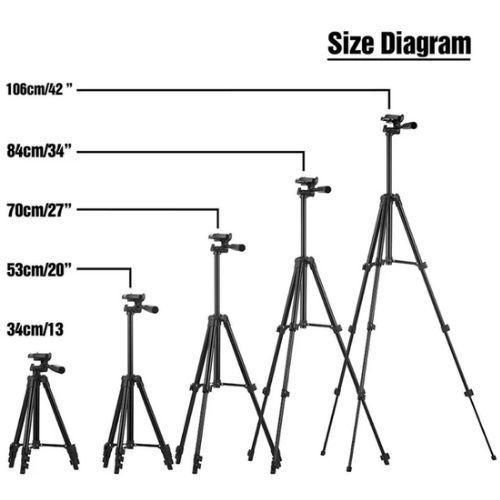 product_image_name-Generic-ADJUSTABLE 106CM TRIPOD PHONE STAND + HOLDER 3120A-2