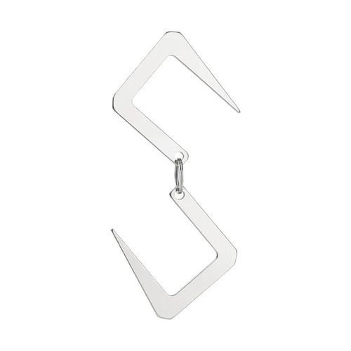 Generic Flat Metal S Hook Durable Solid S Shaped Hanging H @ Best