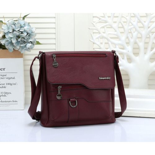 product_image_name-Mandy-Stylish Multi-Pocket Shoulder Sling Bag - Versatile & Chic Cross-body For Everyday-1