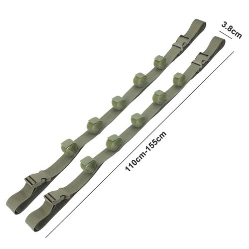 Generic Fishing Rod Holder Strap Adjustable Vehicle Fishing Rod Rack Holder  Army Green @ Best Price Online