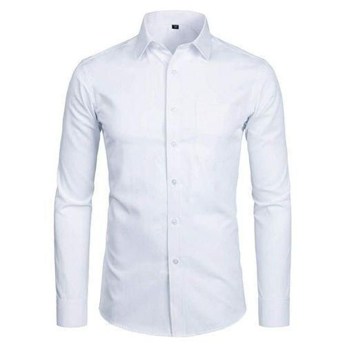 product_image_name-Generic-White Men's Turkey Long Sleeve Formal Shirt-1