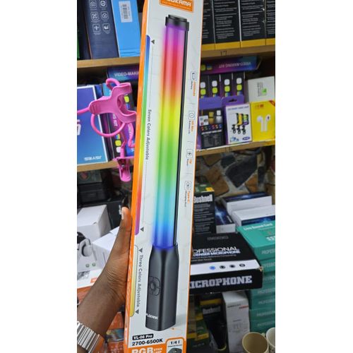 product_image_name-Generic-Plokama VL-06 Pro RGB Photography LED Stick Light Portable Video Lamp 2700K–6500K-2