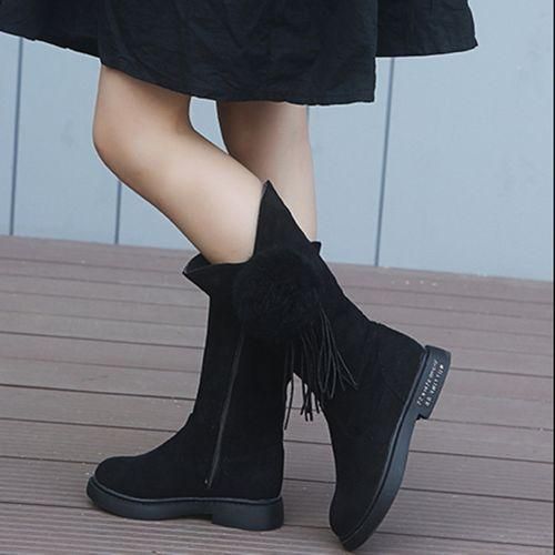 Fashion New Children s High Girl Boots For Warm Kids Fringe Snow Waterproof Boots Best Price Online Jumia Kenya