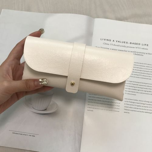 Fashion Glasses Case Women Leather Soft Glasses Bag Sunglasses Box