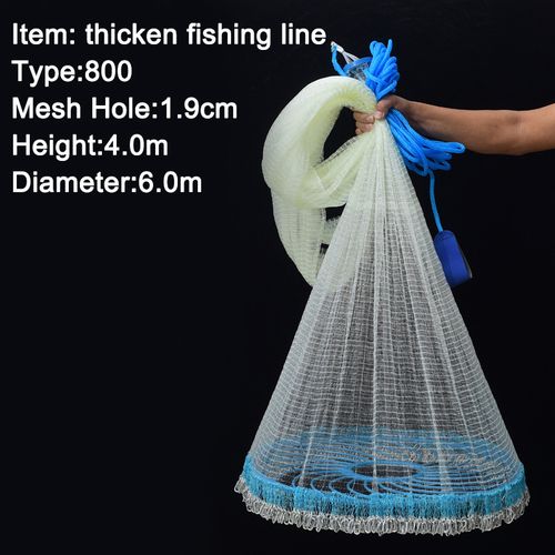Generic Fishing Net Network With Chain Sinkers Korean Hand Cast Throw Hand  Fish Net Flying Disc Upgraded @ Best Price Online