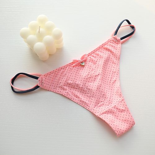 Buy China Wholesale Wholesale Woman Ladies Stock Bulk Cheap Black Pink Hot  Custom Sexy Cotton Thong Panties & Thong Panties $0.37