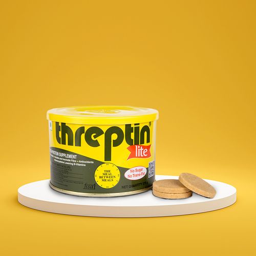 Threptin Lite Protein Supplement W/ B Vitamins Protein Biscuits SUGAR
