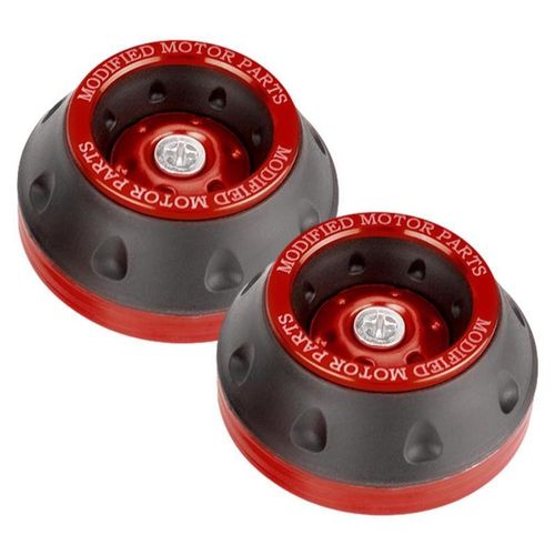 CNC Aluminum Front Fork Frame Sliders 2pcs Wheel Motorbike Falling Protection Scooter Moped Motorcycle Accessories Durable