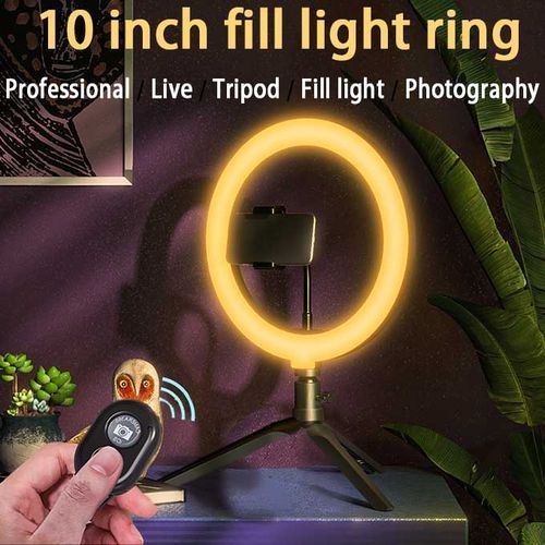 Video Shooting Makeup Phone Holder 10 Inch Tiktok Photographic LED Selfie  Fill Ring Light with Tripod Stand for Live Stream - China Right Light, Light  | Made-in-China.com