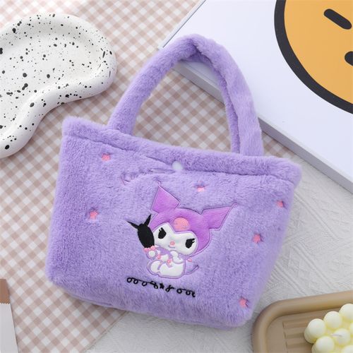 Kawaii Sanrio Kitty Plush Coin Purse Mymelody Cinnamoroll Kuromi