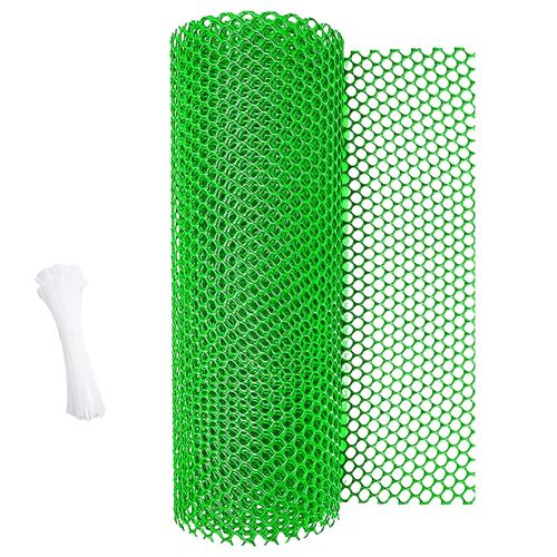 Generic Plastic Chicken Wire Mesh Hexagonal Lightweight Protective