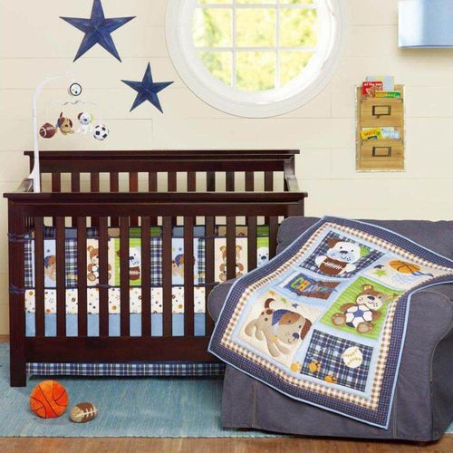 Generic 7Pcs Blue Baby Boy Bedding Crib Cot Set Nursery Quilt Bumper Sheet Blanket Cover Best Price Online Jumia Kenya